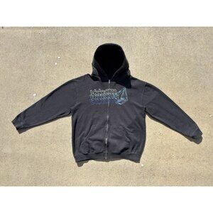 Volcom Skater / Surfer Zip Up Hoodie Y2K Vintage JNCO Large
